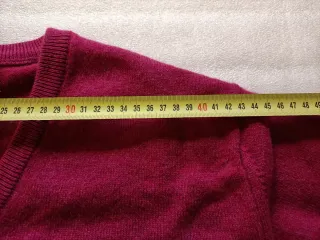 Jersey Mirto 100% lana lambswool M rosa frambuesa