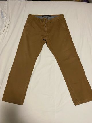 Pantalones Chinos Marrones