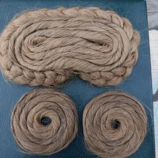 Moños Fallera Niña rubio