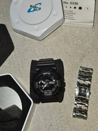 Lote 2 Relojes Casio Baby G y Tissot