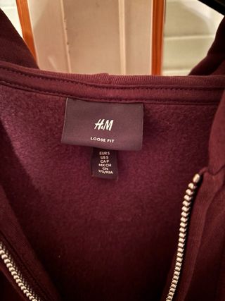 Felpa H&M con zip - Taglia S