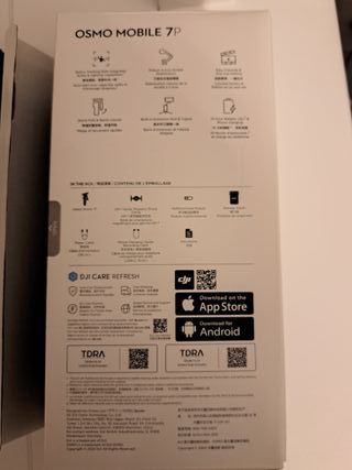 DJI Osmo Mobile 7P Stabilizzatore + Accessori