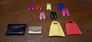 Collezione di scarpe e borse Barbie anni '90