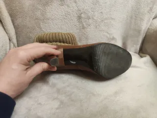 Botín marrón Stradivarius