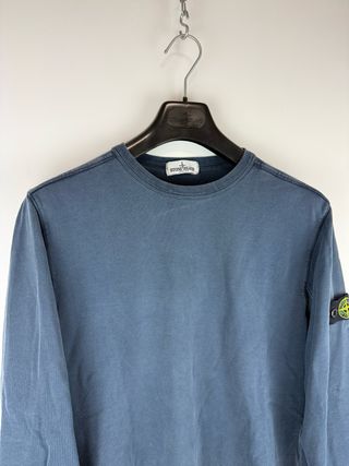 Felpa blu Stone Island