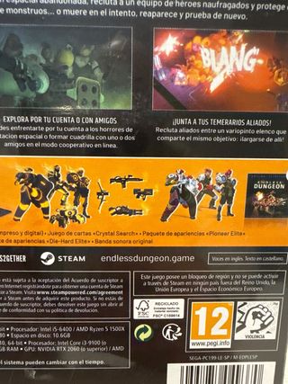 Endless Dungeon PC BOX Caja Precintada