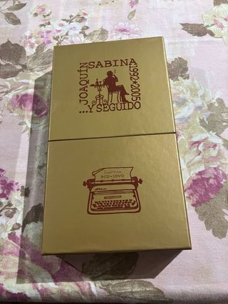 Joaquín Sabina 2 Cajas CDs + DVDs. Años 1983-2005.