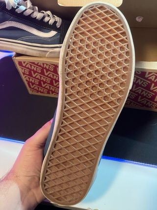 Zapatillas Vans Old Skool Bicolor Azul/Negro