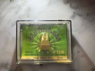 Aguja Tocadiscos DIAMANTE FOX 768 DST-W DUAL