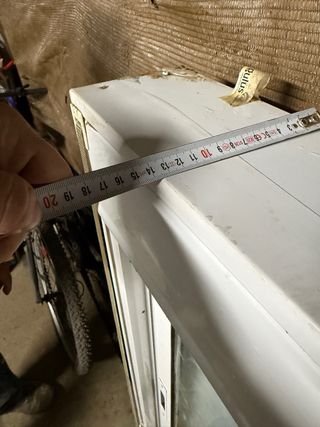 Ventana aluminio con persiana