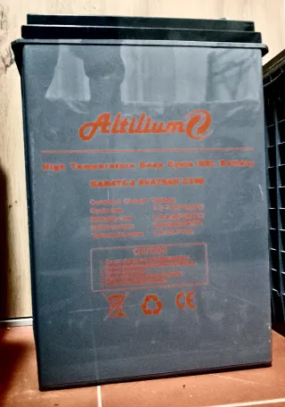 3 Baterías Altilium Monoblock 6V 475Ah