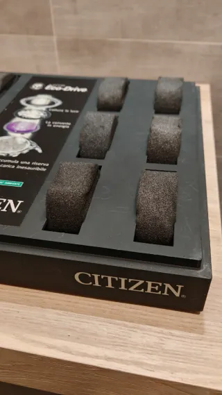 Espositore Citizen Eco-Drive per orologi