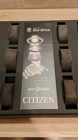 Espositore Citizen Eco-Drive per orologi