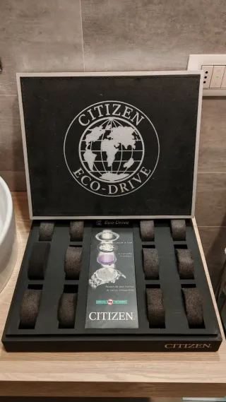 Espositore Citizen Eco-Drive per orologi