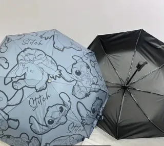 Paraguas Disney Stitch Azul y Negro