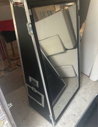 2 Fotomatones vintage + uno 360 + Cubo LED