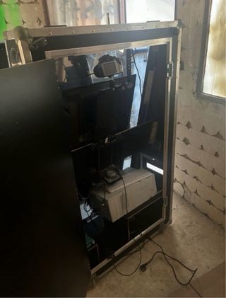 2 Fotomatones vintage + uno 360 + Cubo LED