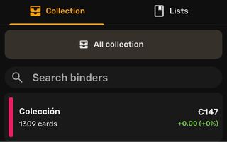 Colección de 1309 cartas de Magic The Gathering