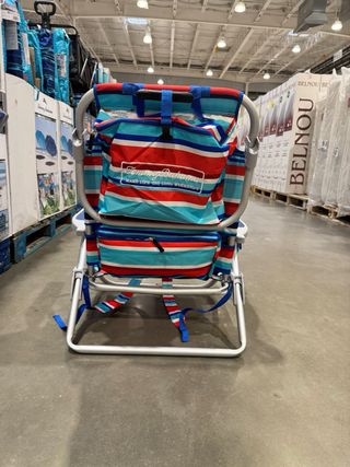 Silla Playa Tommy Bahama tipo Mochila, con bols