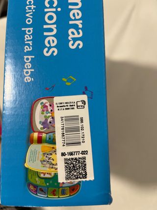 Libro interactivo para bebé