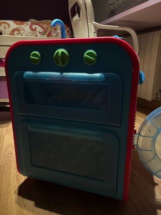 Cocinita de juguete cubo con ruedas