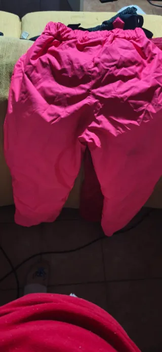 Pantalón de esquí rosa
