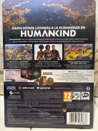 Humankind PC Steelbook Edición Nuevo Precintado