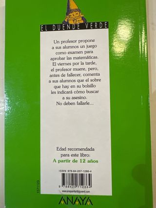 El asesinato del profesor de matemáticas (El du...