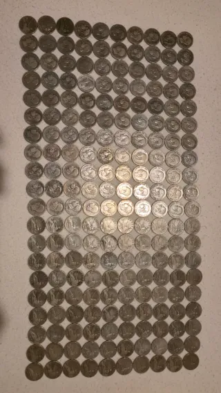 VENDO o CAMBIO 200 monedas de Plata (2Kg)