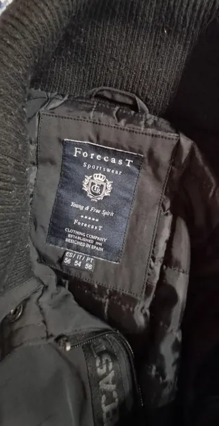 Chaquetón Forecast Hombre Negro