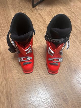 Botas de esquí Salomon Talla 38 europea. 286 mm.