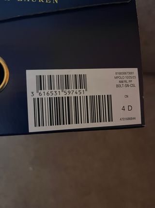 Chanclas Polo Ralph Lauren Talla 37 Negro/Rojo