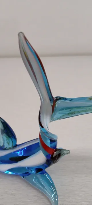 Pesciolino in vetro soffiato