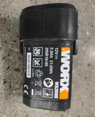 Taladro Atornillador Worx 12V