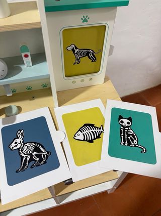 Centro veterinario de juguete