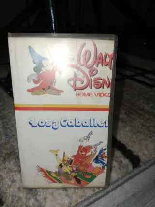 Cinta VHS Los Tres Caballeros Disney 1985