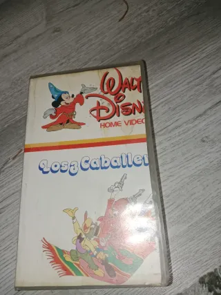 Cinta VHS Los Tres Caballeros Disney 1985