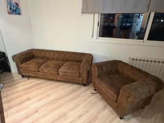 Sofá Chester Marrón