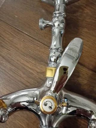 Grifo de bañera-ducha cromado