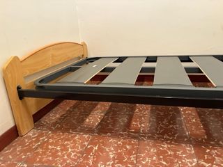 Habitación individual completa de madera