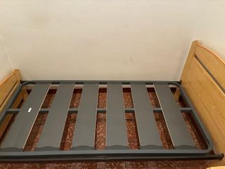 Habitación individual completa de madera