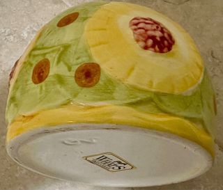 Zuccheriera Vincent ceramica decorata