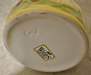 Zuccheriera Vincent ceramica decorata