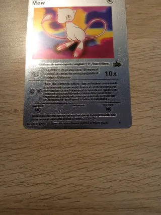 Carta Pokémon Mew Colección