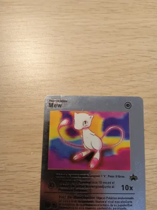 Carta Pokémon Mew Colección