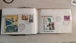 93 Sobres y Tarjetas Primer Día Circulación