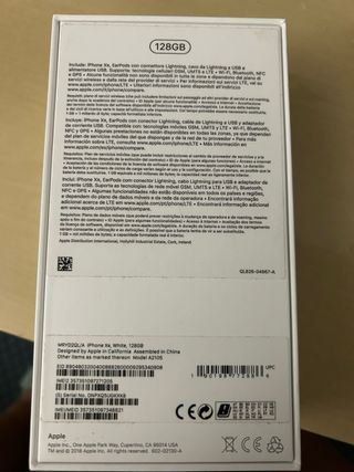 iPhone XR 128GB Bianco