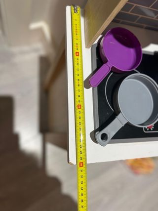 Cocinita de juguete con accesorios