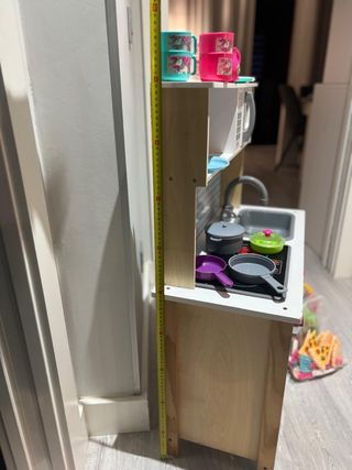 Cocinita de juguete con accesorios