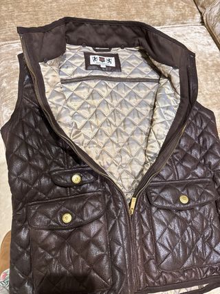 Chaleco Montepicaza Ecuestre Marrón